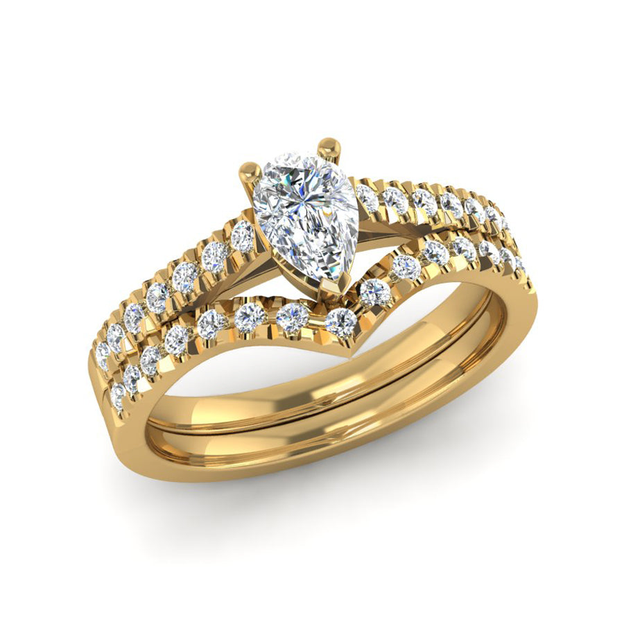 Diamond rings clearance set in gold