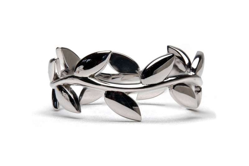 Fairtrade Silver Petal Wave Ring