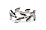 Fairtrade Silver Petal Wave Ring