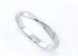 Ethically-sourced Platinum Twisted Wedding Ring - Jeweller's Loupe