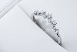Ethically-sourced Platinum Diamond Set Tiara Ring - Jeweller's Loupe