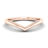 Fairtrade Rose Gold Wishbone Ring, Jeweller's Loupe