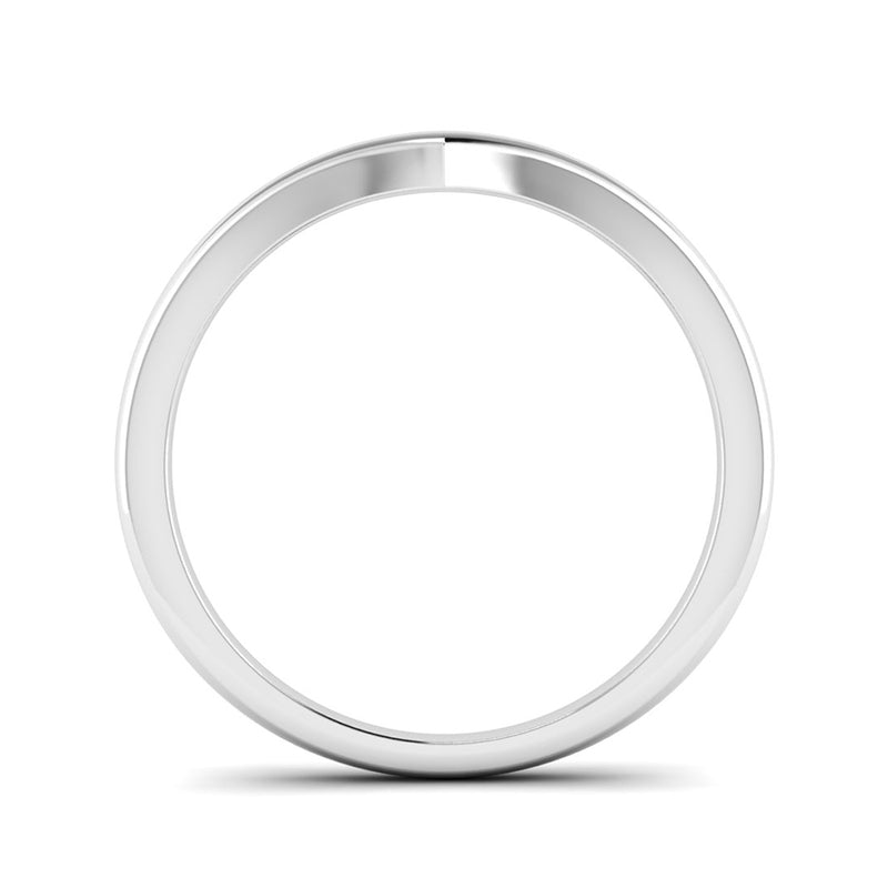 Fairtrade Silver Wishbone Ring, Jeweller's Loupe