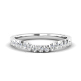 Princess Cut Diamond Engagement Ring and Diamond Fitted Wedding Ring Set - Jeweller's Loupe