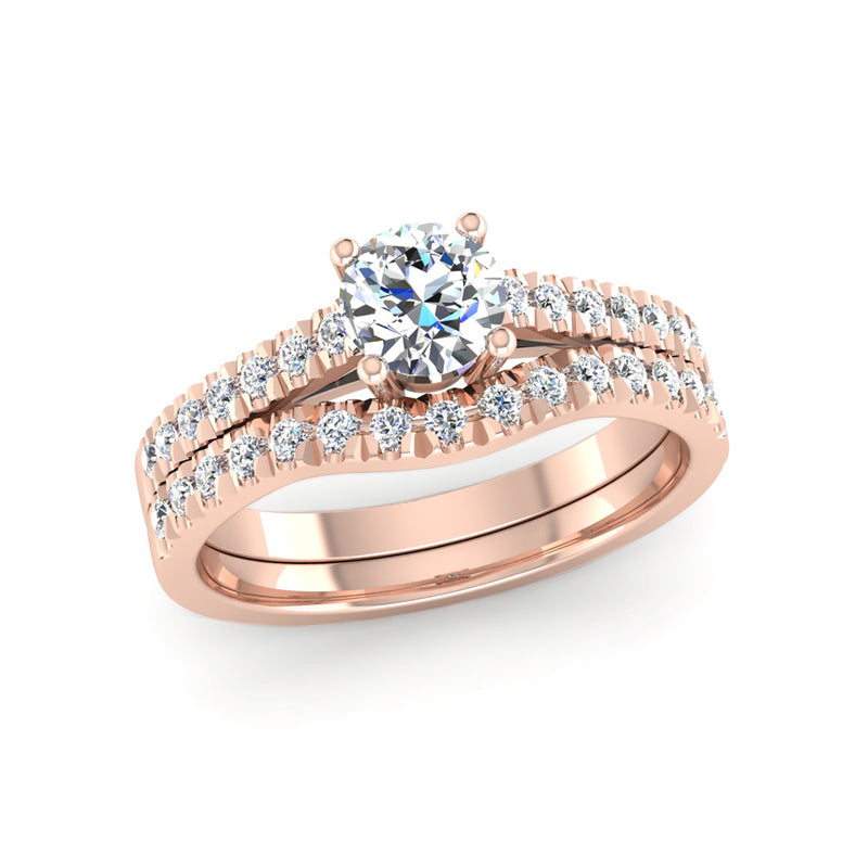 Rose gold rings for women deals