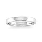 Ethically-sourced Platinum 2.5mm Traditional Court Wedding Ring - Jeweller's Loupe