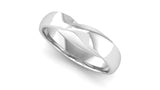 Ethically-sourced Platinum Twisted Wedding Ring - Jeweller's Loupe