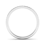 Fairtrade Whtie Gold Half Channel Set Diamond Eternity Ring - Jeweller's Loupe