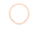 Ethical Rose Gold 3mm Flat Court Wedding Ring