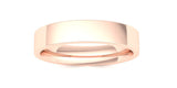 Ethical Rose Gold 4mm Flat Court Wedding Ring