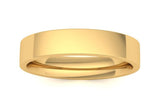 Ethical Yellow Gold 4mm Flat Court Wedding Ring