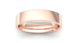 Ethical Rose Gold 5mm Flat Court Wedding Ring