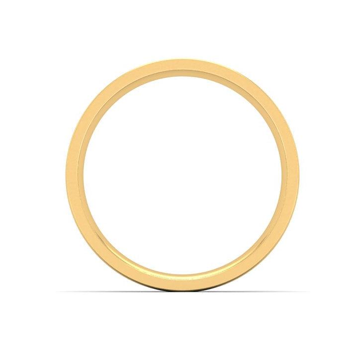 Ethical Yellow Gold 5mm Flat Court Wedding Ring