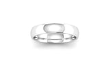 Ethical Platinum 4mm Traditional Court Wedding Ring