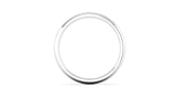 Ethical Platinum 4mm Traditional Court Wedding Ring