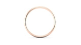 Ethical Rose Gold 2.5mm Slight Court Wedding Ring