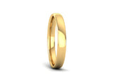 Ethical Yellow Gold 3mm Slight Court Wedding Ring