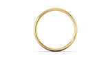 Ethical Yellow Gold 4mm Slight Court Wedding Ring