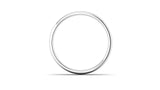 Ethical Platinum 5mm Platinum Slight Court Wedding Ring