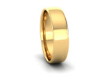 Ethical Yellow Gold 5mm Slight Court Wedding Ring