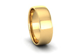 Ethical Yellow Gold 6mm Slight Court Wedding Ring